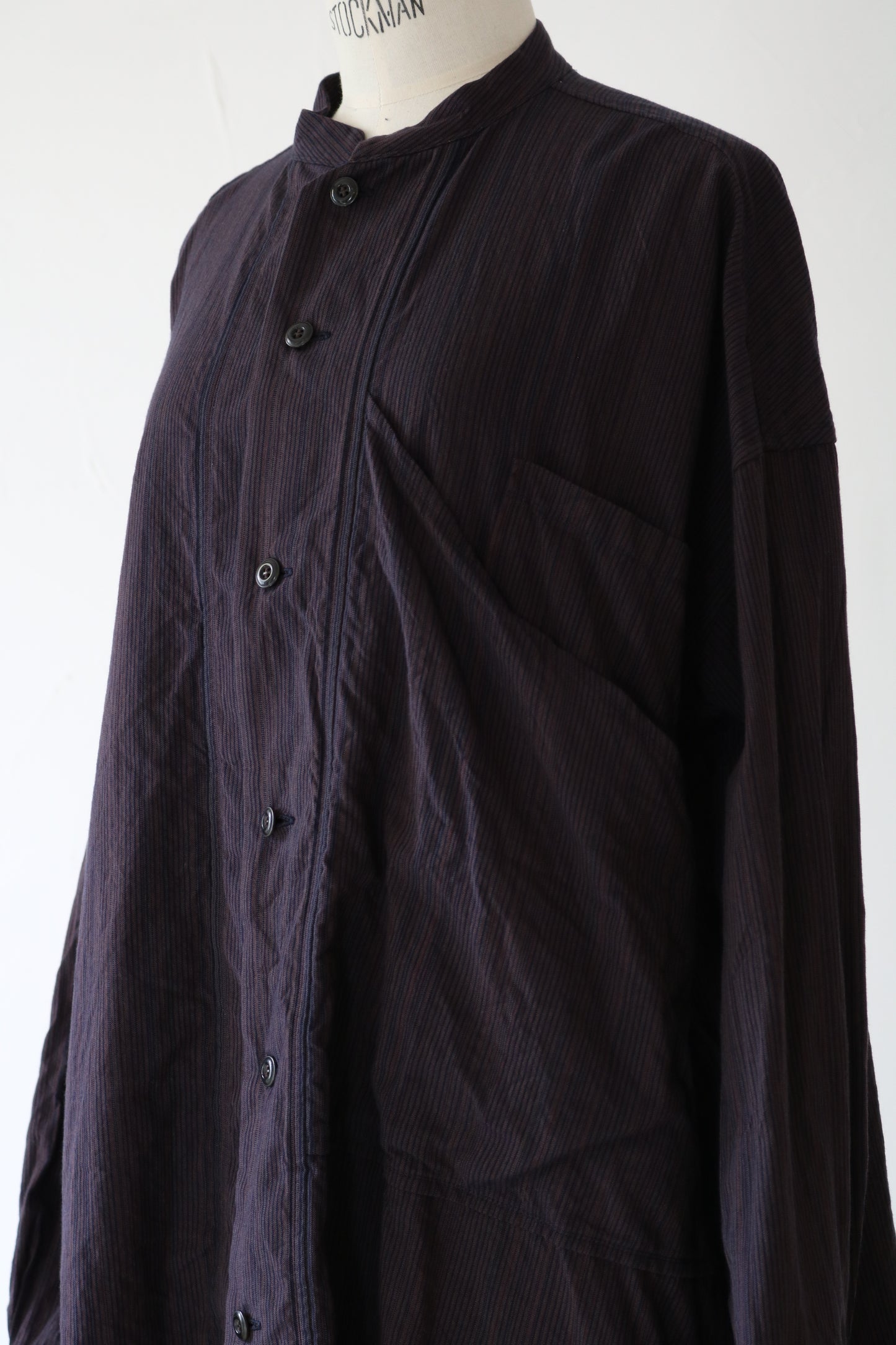 lama shirt K505 SIC yatara.stripe bronze