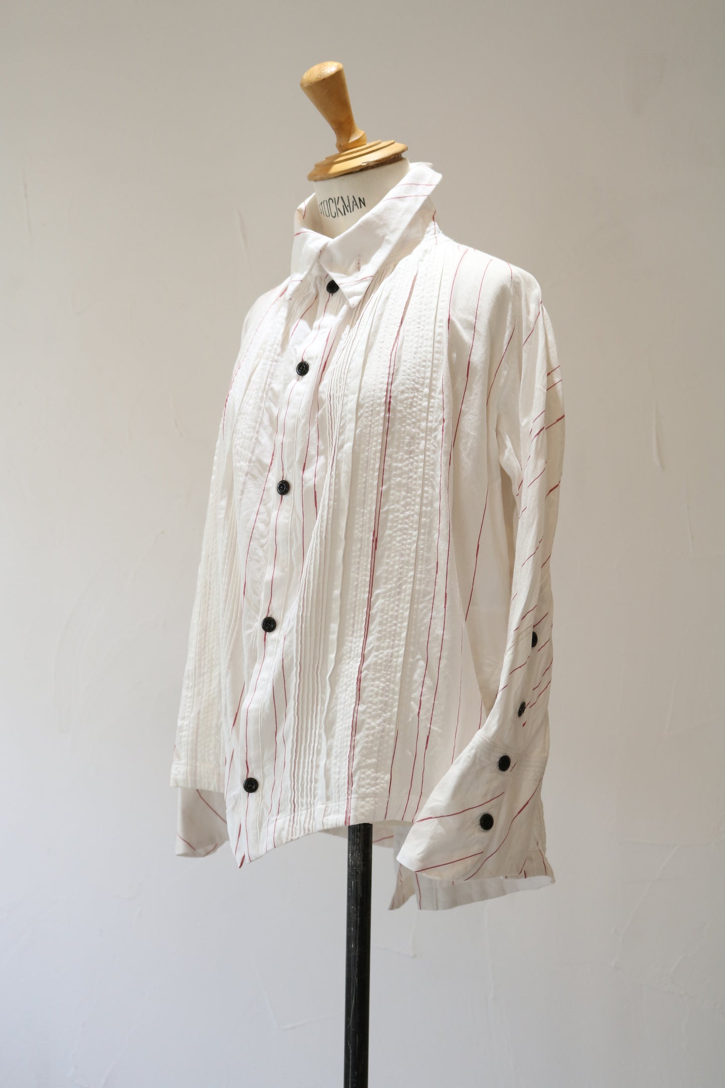 ultimate blouse K504 SIC stripe white/red